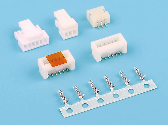 Conector de tira de cable a placa con paso de 1,0 mm, varios contactos, blanco, duradero y compacto, reparación de productos electrónicos y proyectos de bricolaje