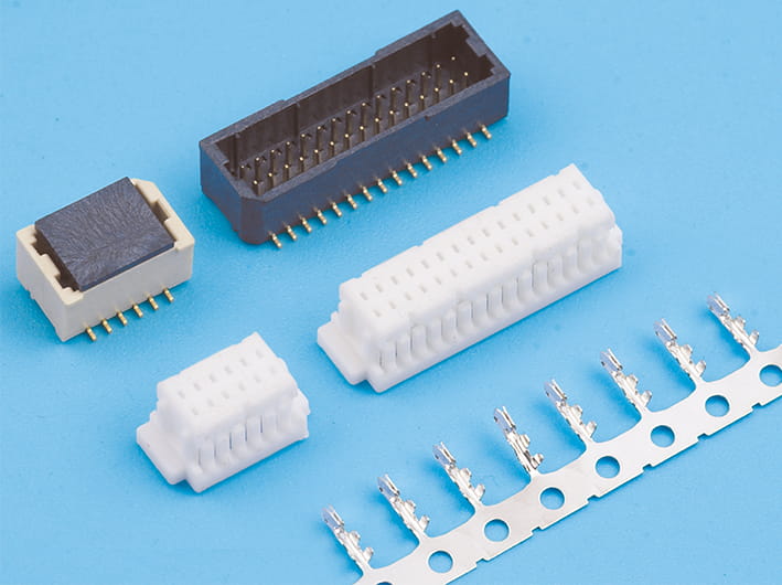 Kit de conector de tira de cable a placa con paso de 1,0 mm, montaje en superficie, múltiples pines, duradero, compacto, de alta precisión, componente electrónico, ensamblaje de PCB