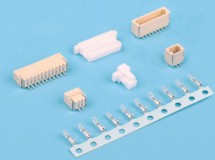 Conector de tira de cable a placa con paso de 1,0 mm, montaje smt/smd, transferencia de señal de alimentación multicircuito