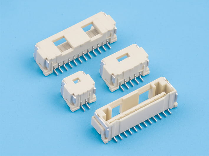 Conector para tira de cable a placa con paso de 1,5 mm, montaje en PCB, multipin, carcasa duradera, componente electrónico