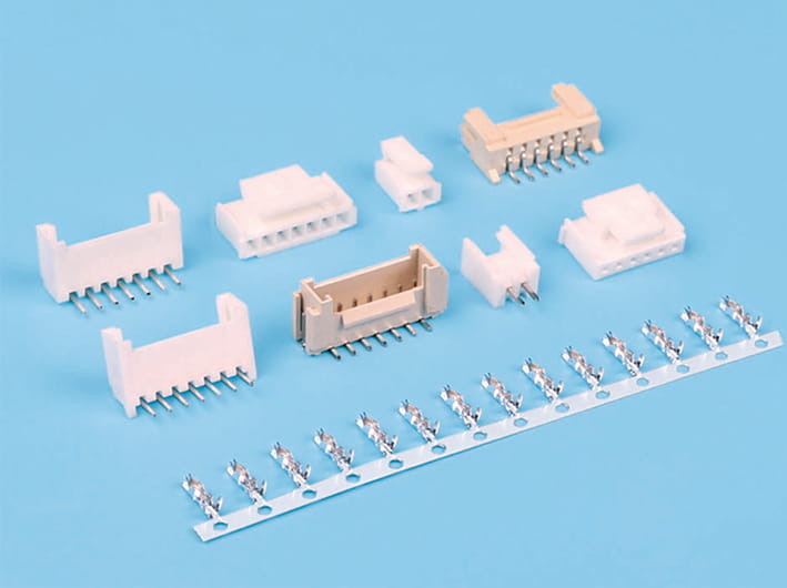 Juego de conectores de tira de cable a placa con paso de 2,0 mm, montaje en PCB, alta precisión, para proyectos y prototipos electrónicos