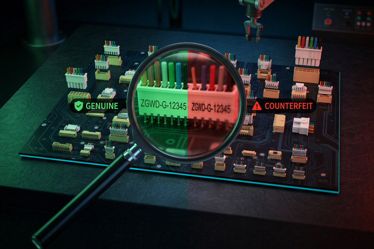 How to Identify and Avoid Counterfeit Electronic Connectors: A Supply Chain Risk Prevention Guide