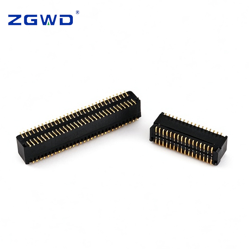 Conector macho y receptáculo BTB vertical de ranura única con paso de 0,8 mm