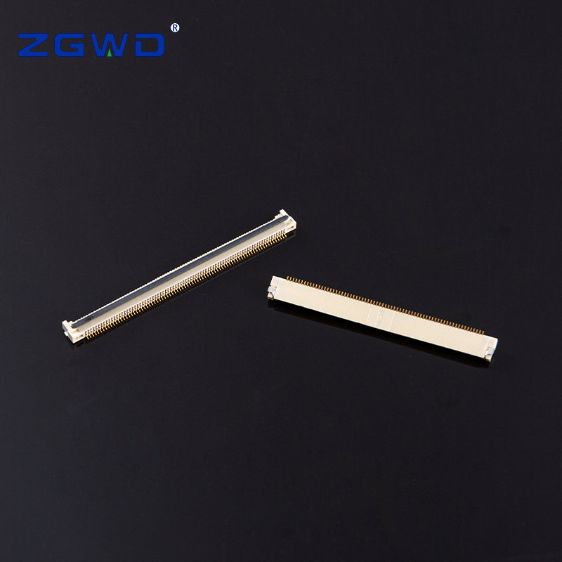 Conector FPC con paso de 0,5 mm, contacto inferior, FFC horizontal
