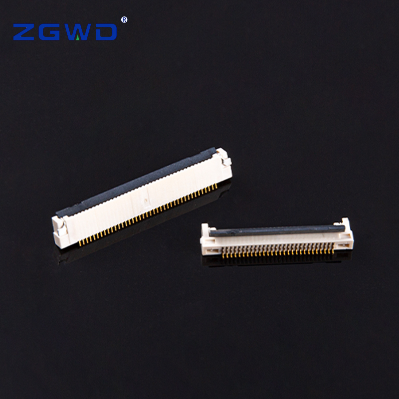 Conector FPC con paso de 0,5 mm, contacto inferior, FFC horizontal